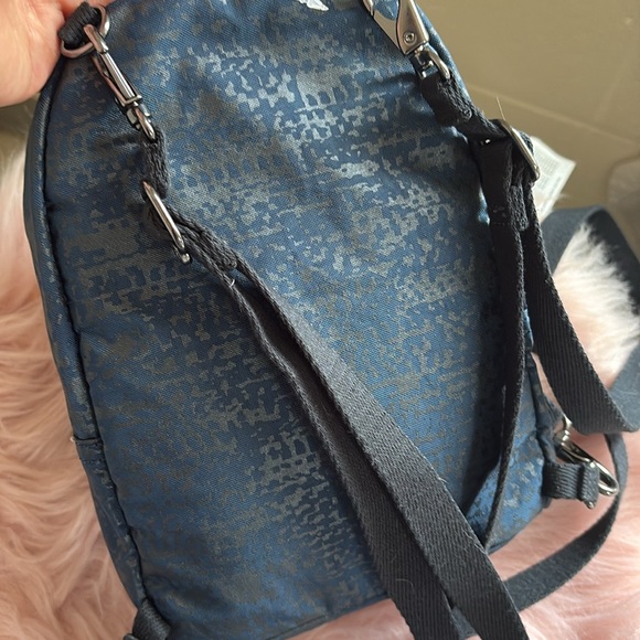 Kipling Navy Patterned Backpack - Picture 5 of 10